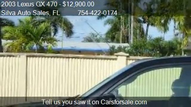 2003 Lexus GX 470 Sport Utility - for sale in Pompano Beach, смотреть онлайн