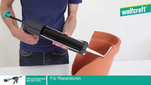 wolfcraft Mechanische Kartuschenpresse MG 600 PRO (Art.-Nr. 4356000) смотреть онлайн