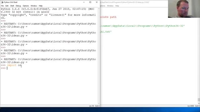 Python Basics Relative/Absolute Paths смотреть онлайн