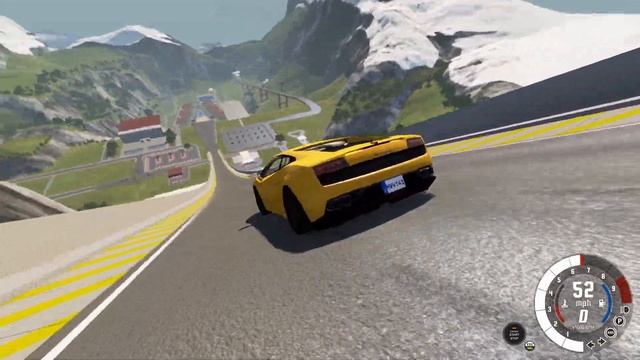 Lamborghini Gallardo - Beam Ng Drive смотреть онлайн