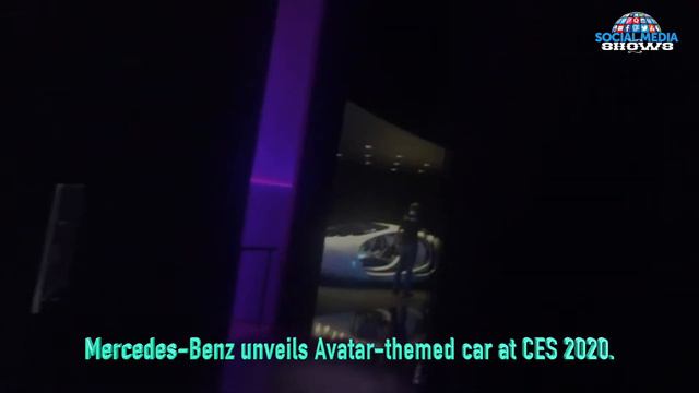 Mercedes-Benz unveils Avatar-themed car at CES 2020 смотреть онлайн