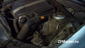 Контроль уровня масла в КПП Мерседес