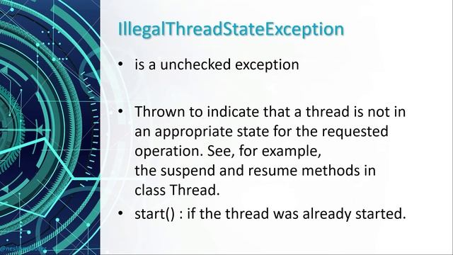 Multithreading Exceptions смотреть онлайн