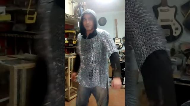Кольчуга из гроверных шайб своими руками смотреть онлайн