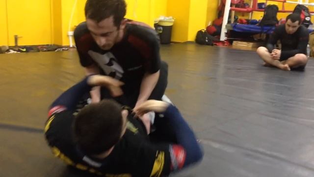 Ninja choke - удушение из гарда "нинзя чоук" смотреть онлайн