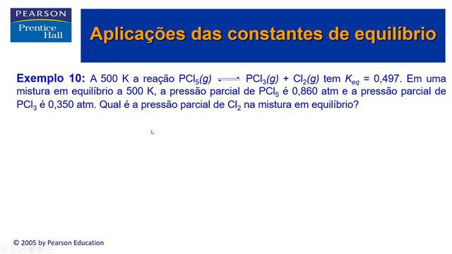 Cap 15 Tópico 5 Aplicações das constantes de equilíbrio смотреть онлайн