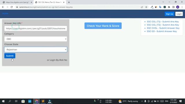 Check SSC CGL TIER-II Marks And Rank By Submitting Answer Key смотреть онлайн