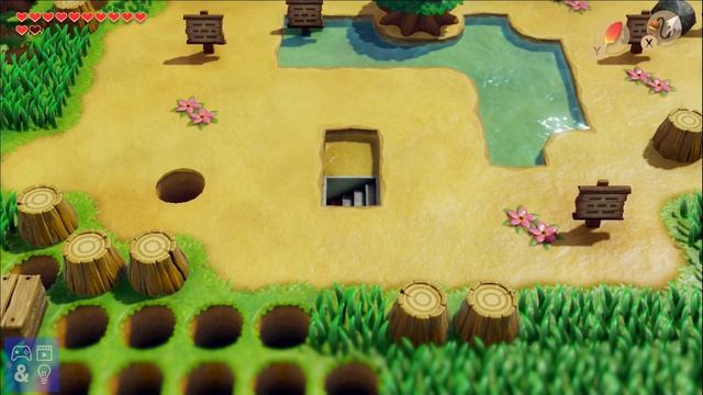 The Legend of Zelda: Link's Awakening - Signpost Maze Gameplay Walkthrough смотреть онлайн