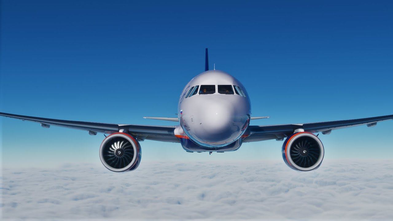 Стрим Microsoft Flight Simulator 2020 Москва - Анапа Полет Экипажем смотреть онлайн
