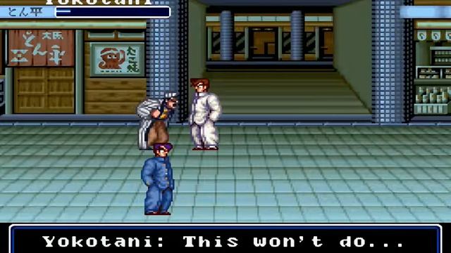 Shodai Nekketsu Kouha Kunio-Kun (SNES). Прохождение с Юрой (не с начала) #3. смотреть онлайн