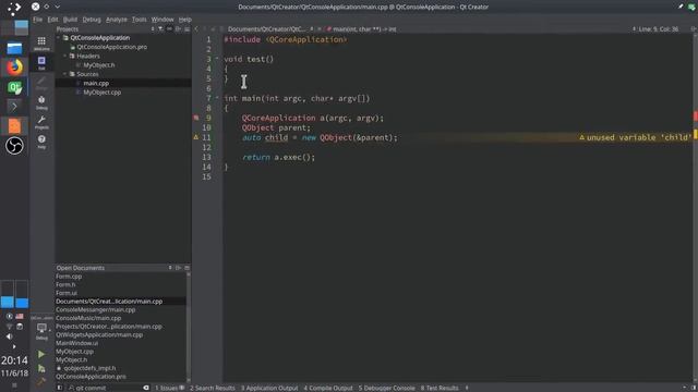 Знакомство с фреймворком Qt смотреть онлайн