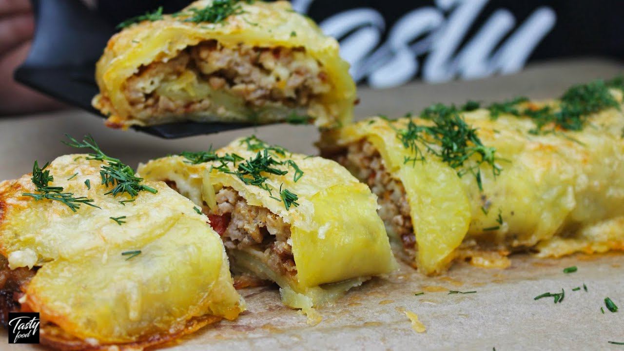 Картофельный Рулет на Праздник, вкусно до последней крошки! смотреть онлайн