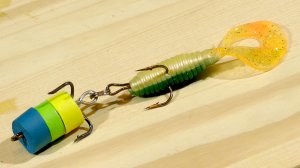 Комбинированная мандула для рыбалки своими руками.