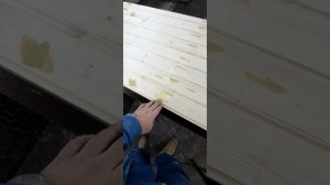 Металлическая дверь своими руками. Утепление, отделка вагонкой.