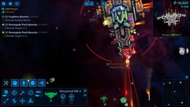 The Space Puppeeteer Of Pirates in Cosmoteer Co-op Multiplayer! смотреть онлайн