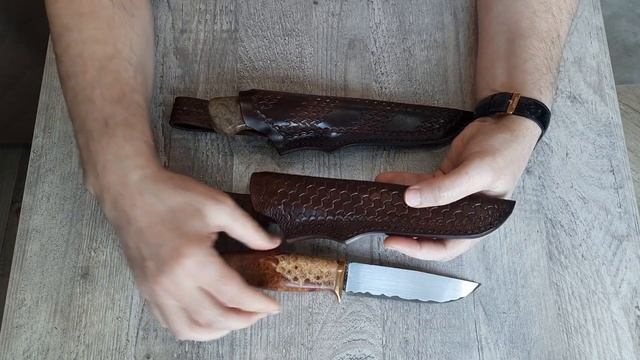 Ножи для охоты и рыбалки. S390/95х18  и Ванакс 37