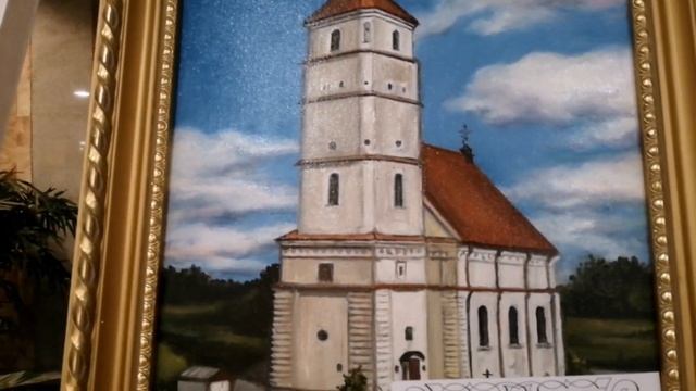 МИНСК . ХРАМ .КОСТЁЛ . ИКОНОПИСЬ .ВЫСТАВКА КАРТИН . exhibition of paintings. смотреть онлайн