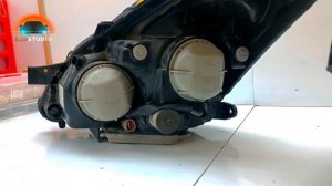 Toyota Wish модернизация фар