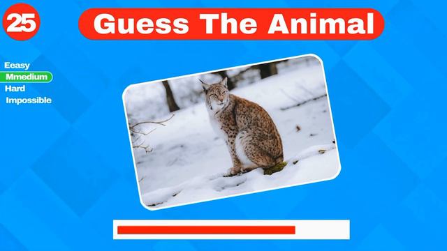 Guess The Animal In 5 Seconds | Easy, Medium, Hard, Impossible Guess The Animal