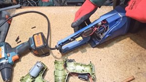 Почему искрит аккумуляторный шуруповерт...?  Индуктивное торможение в цепных электропилах