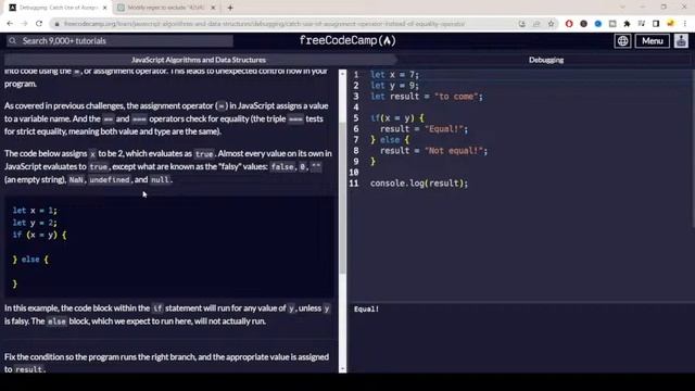 Let's Learn to Code Together: Learn JavaScript Debugging(freeCodeAcademy) Steps (0-12) with chatGPT смотреть онлайн