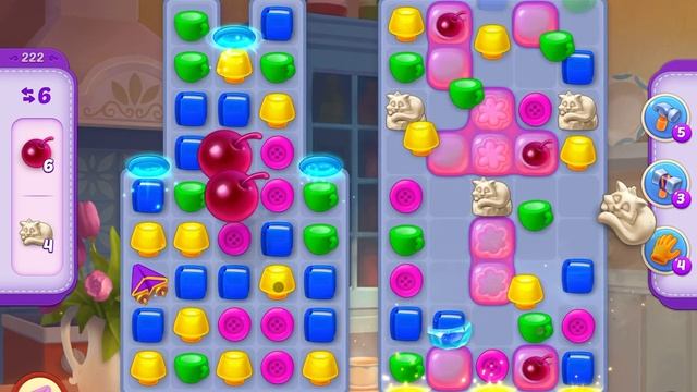 HomeScapes Level 222 no boosters (10 moves) смотреть онлайн