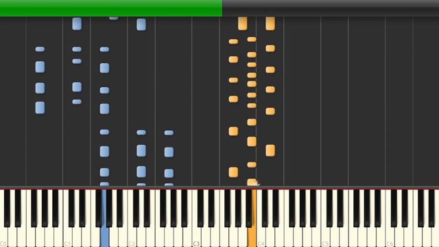 Gravity Falls - Opening Theme Song (Synthesia Piano Tutorial) смотреть онлайн