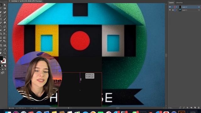 Создать ЛОГОТИП в нейросети MIDJOURNEY // Лого в Adobe Illustator за 1 минуту смотреть онлайн