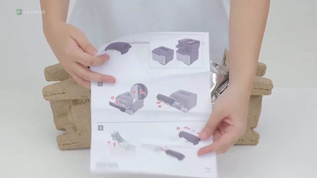 Lexmark M1246 - Replacing the Toner Cartridge смотреть онлайн