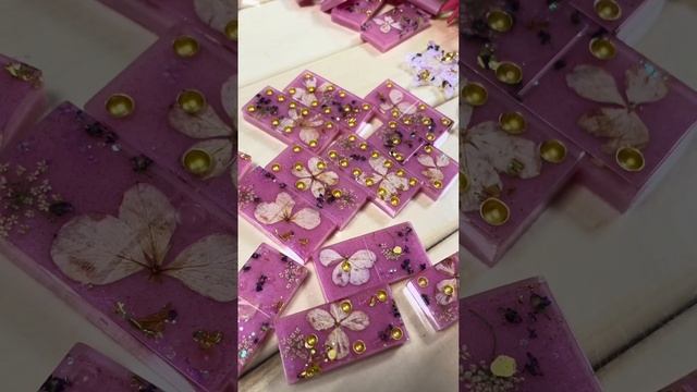 Домино из эпоксидной смолы смотреть онлайн