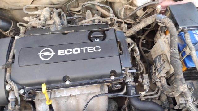 Работа двигателя A16XER 150 000тыс.км. пробега. OPEL ASTRA J 2013 г.в. смотреть онлайн