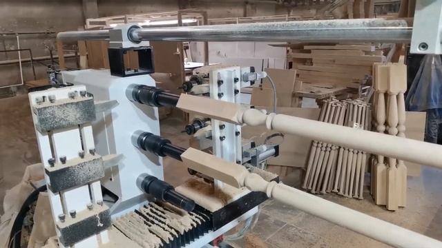 Изготовление балясины Греция смотреть онлайн