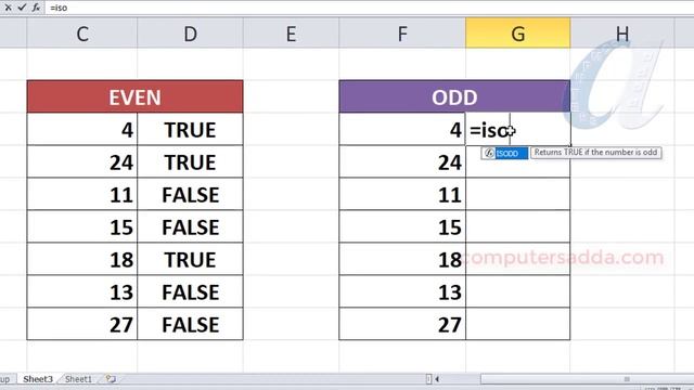 Advance Data Validation in Ms-Excel || Custom Formula || Define the only Even & Odd No's || смотреть онлайн