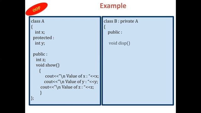 Derivation Modes in C++ and Nested Classes in C++ смотреть онлайн