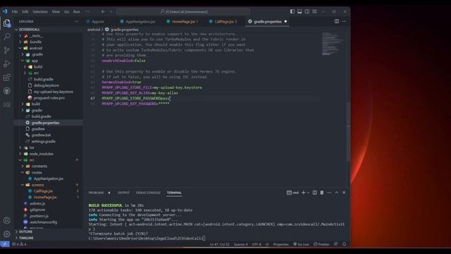 Build apk file from React Native Application смотреть онлайн