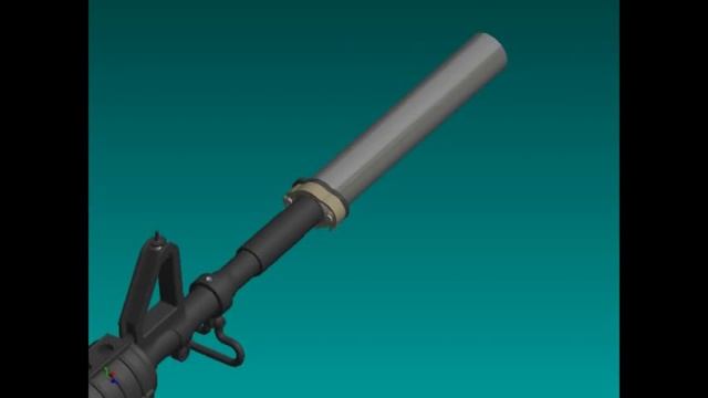 Suppressor/Silencer 3D Renders (3D CAD & KeyShot. 3D Models renders and Inventor snapshots ) смотреть онлайн