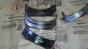 Секреты сборки ДВС SUBARU. Обзор вкладышей.