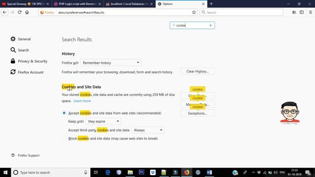 PHP Login script with Remember me Login Details | cookie vs session | Best Example Ever ?? смотреть онлайн