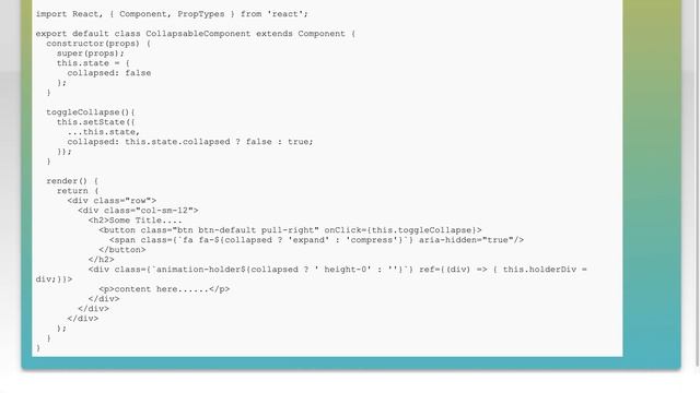 How to perform jQuery slideToggle() equivalent in reactjs? смотреть онлайн