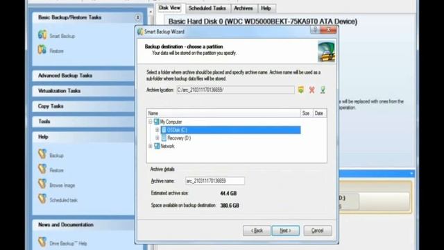 Drive Backup 10 - How to Schedule a Backup смотреть онлайн