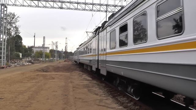 Электропоезда ЭД4М-0460 ЦППК, ЭД4М-0059 смотреть онлайн