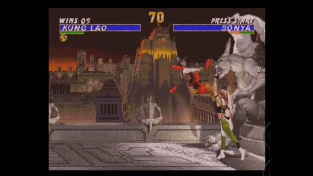 Ultimate Mortal Kombat 3 (USA) - Sega Genesis (Kung Lao, Longplay) смотреть онлайн