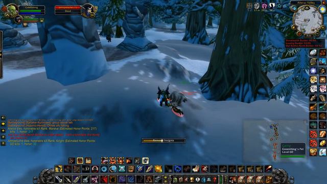 Playing Warcraft classic. Playing Alterac valley Battleground with music. смотреть онлайн