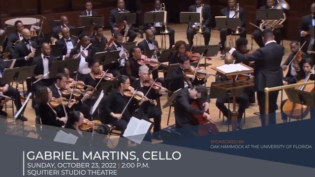 UFPA PRESENTS: Gabriel Martins, cello - Squitieri Studio Theatre - 10/23 смотреть онлайн