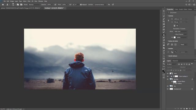 How To Create Parallax Photo Effect - Photoshop Tutorial смотреть онлайн