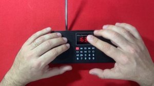 Rádio portátil AM FM Bluetooth Gravador L 528