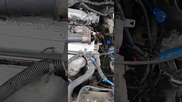 Мицубиси Каризма снятие стартера смотреть онлайн