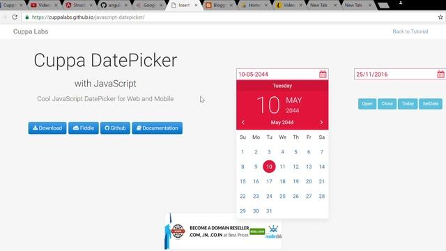 Pure Javascript Datepicker | Responsive | Mobile Friendly смотреть онлайн