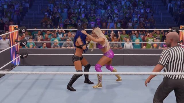 WWE 2K22 - Sasha Banks VS. Charlotte Flair [unedited 4K PS5 Release GAMEPLAY] | Community Wish смотреть онлайн
