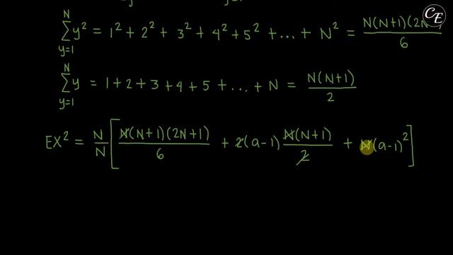 Discrete Uniform Distribution Derivation of Variance (in English) смотреть онлайн